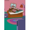 Lámina Adidas Forum Low The Simpsons Living Room