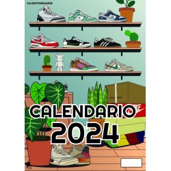 Pack Especial Calendario + Pegatinas Calientesneakers 2024