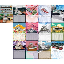 Pack Especial Calendario + Pegatinas Calientesneakers 2024